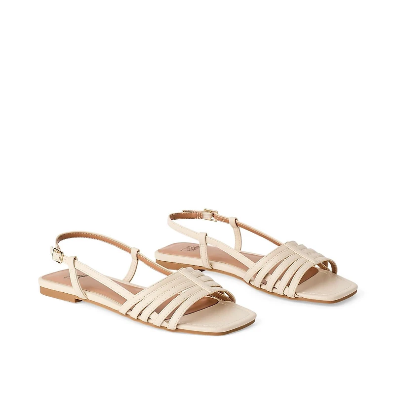 Time and Tru Women's Strappy Sandals