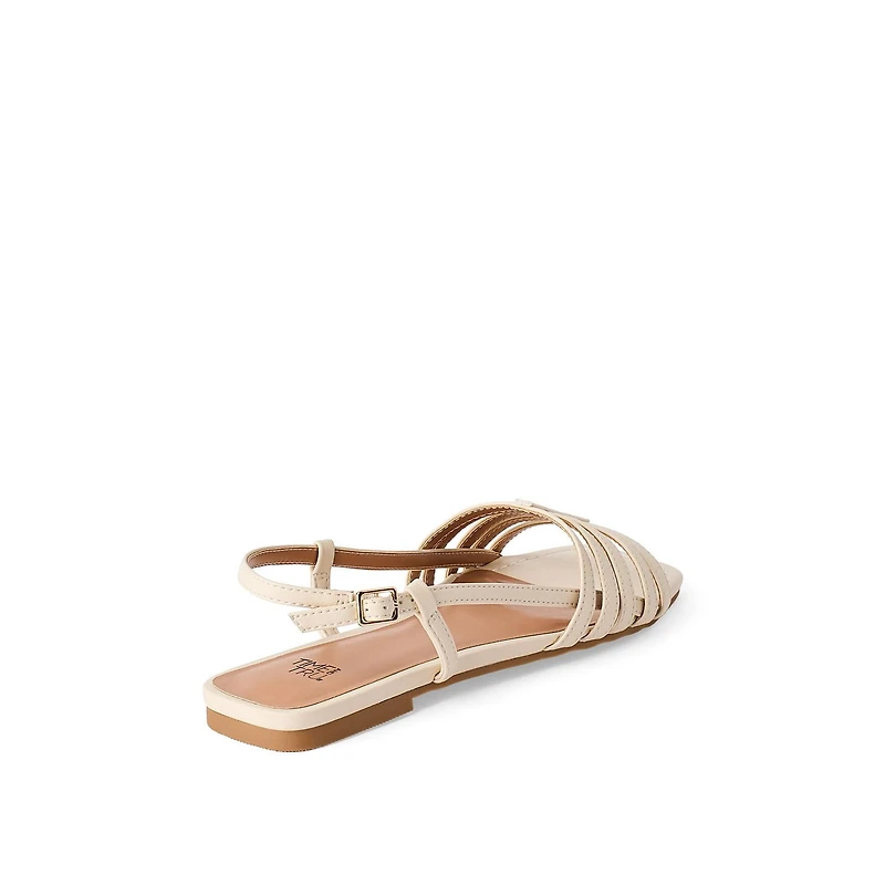 Time and Tru Women's Strappy Sandals