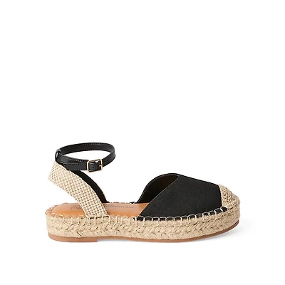 Sandales compensées à espadrille Time and Tru pour femmes