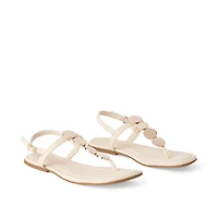 Sandales à bride en T Time and Tru pour femmes