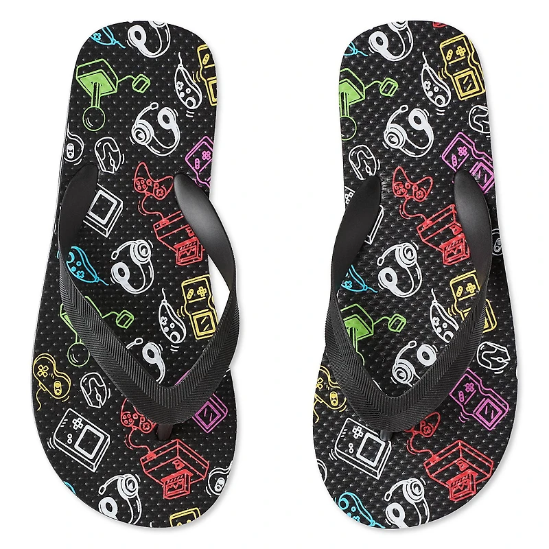 George Big Boys' Printed Flip Flops