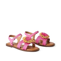 Madden NYC Girls' Flower Sandals