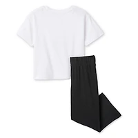 Ensemble 2 pièces avec legging George pour petites filles
