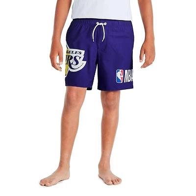NBA Boys' Los Angeles Lakers Swim Trunk