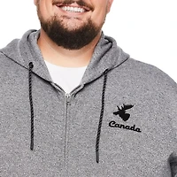 Canadiana Plus Adult Gender Inclusive Full-Zip Hoodie, Sizes 3XL-4XL