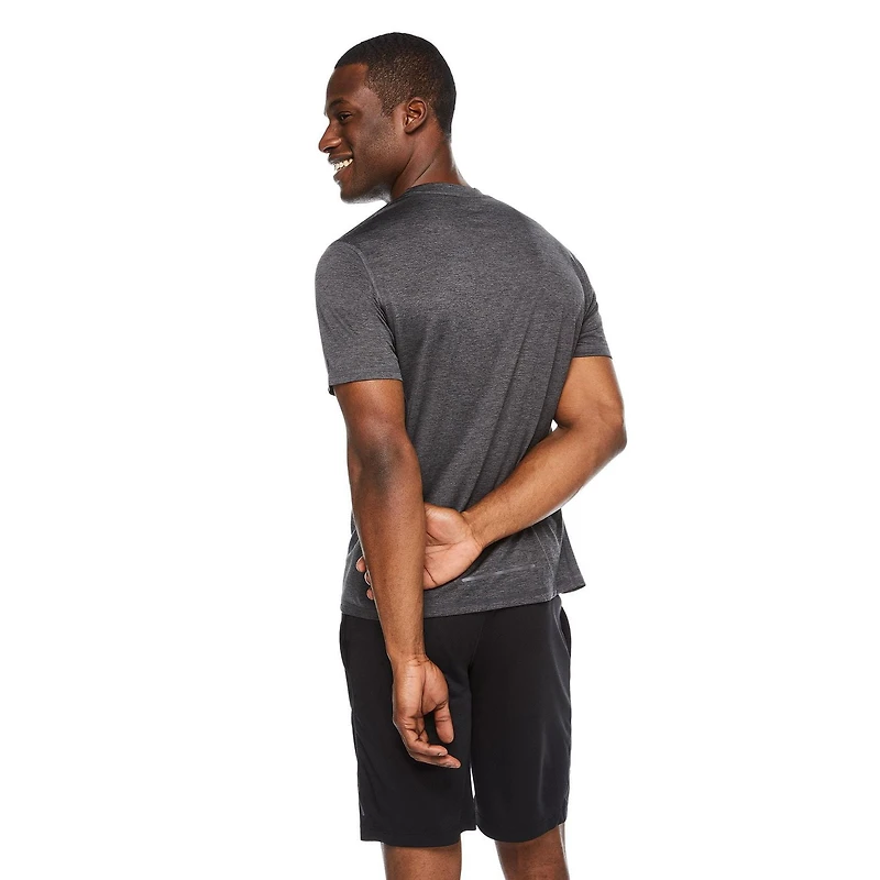 T-shirt à manches courtes Athletic Works pour hommes Tailles P-2XL