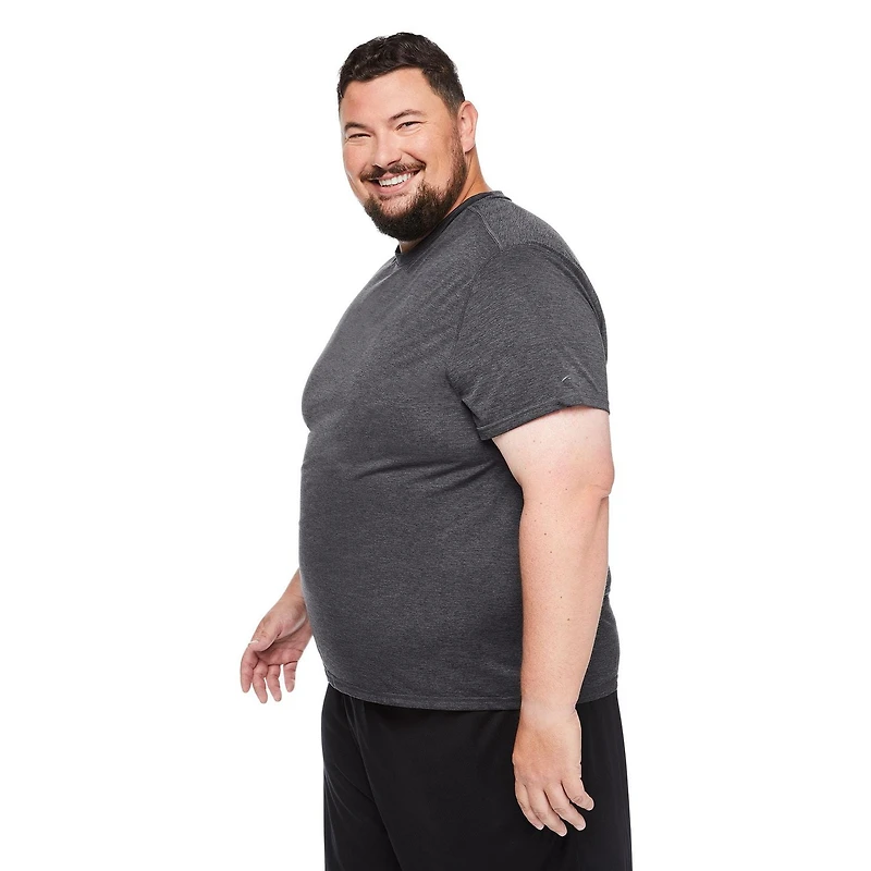 Athletic Works Big Men's Short Sleeve Slim-Fit Tee