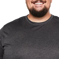 Athletic Works Big Men's Short Sleeve Slim-Fit Tee