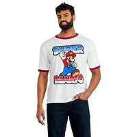 Super Mario Men's Ringer T-Shirt