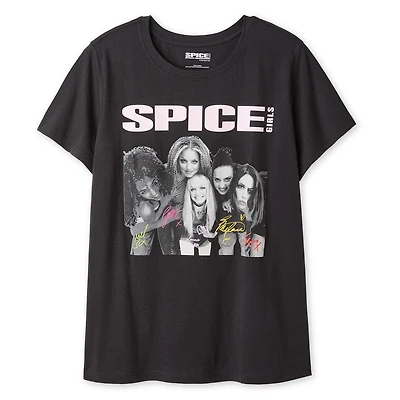 Spice Girls Women's Plus Graphic T-Shirt