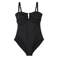 George Women's V-Wire One Piece Swimsuit