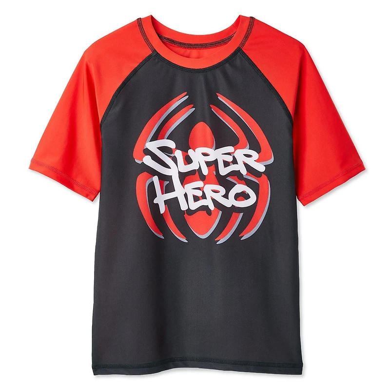 Haut anti-UV Spider-Man Marvel pour garçons