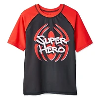 Haut anti-UV Spider-Man Marvel pour garçons