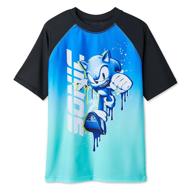 Sonic The Hedgehog Boys' Rashguard