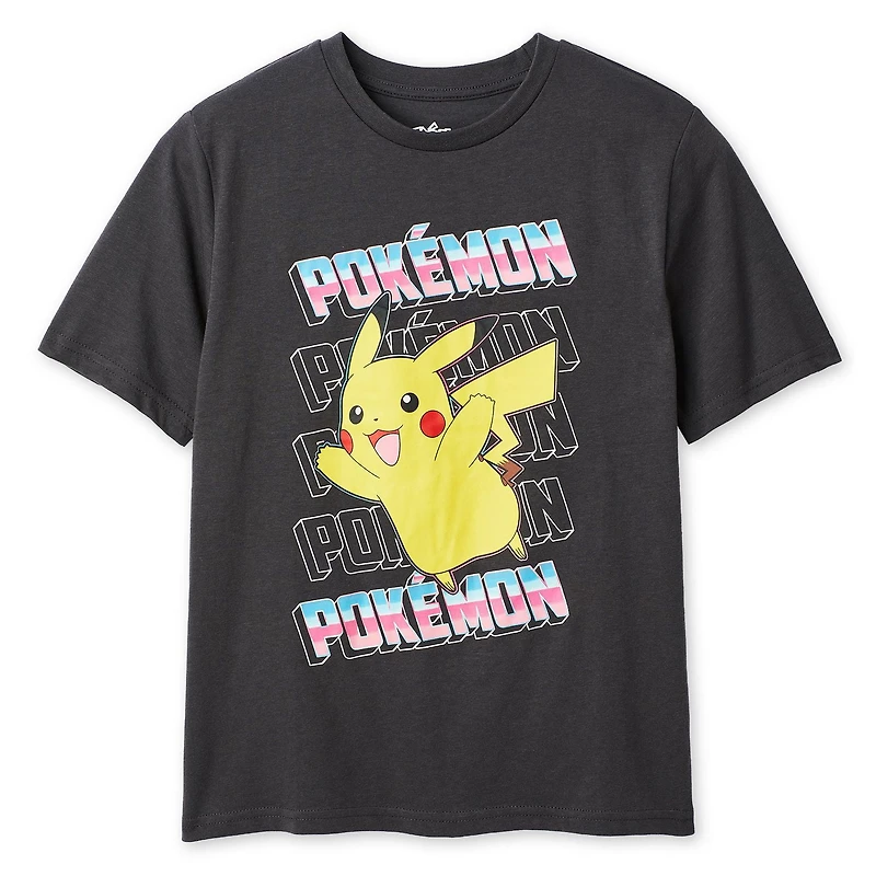 T-shirt Pikachu Pokémon pour garçons