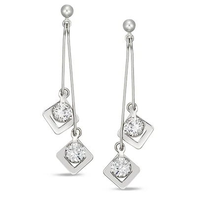 Boucle d'oreille en argent sterling Quintessential.