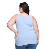 Lane Bryant Women's Plus Scoop-Neck Tank Top