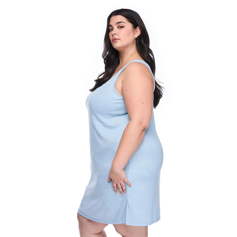 Chemise de nuit débardeur en tissu whisper George Plus pour femmes
