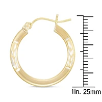 Sono Di Oro 10kt. Gold Over Silver Earrings