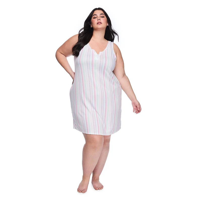 George Women's Plus Whisper Tank Nightshirt