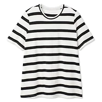 T-shirt à encolure ras du cou Lane Bryant Plus pour femmes