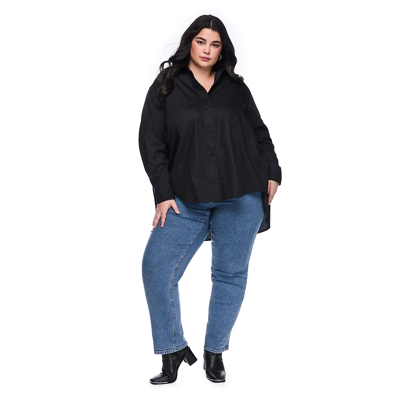 Lane Bryant Women's Plus Button-Up Shirt