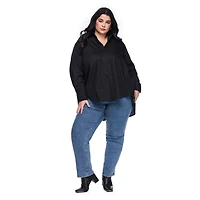 Lane Bryant Women's Plus Button-Up Shirt