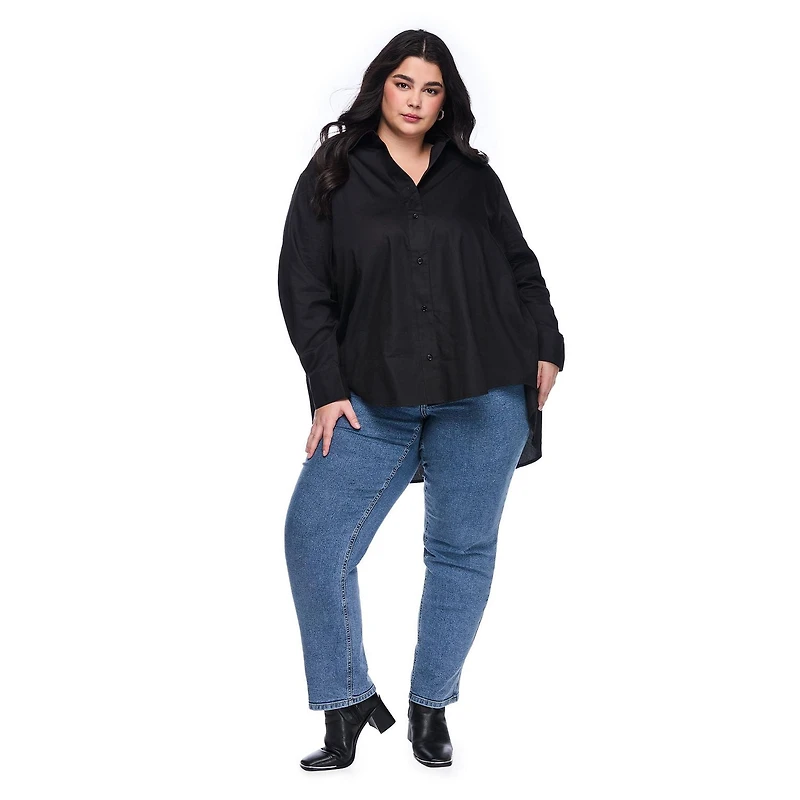 Lane Bryant Women's Plus Button-Up Shirt