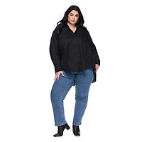 Lane Bryant Women's Plus Button-Up Shirt