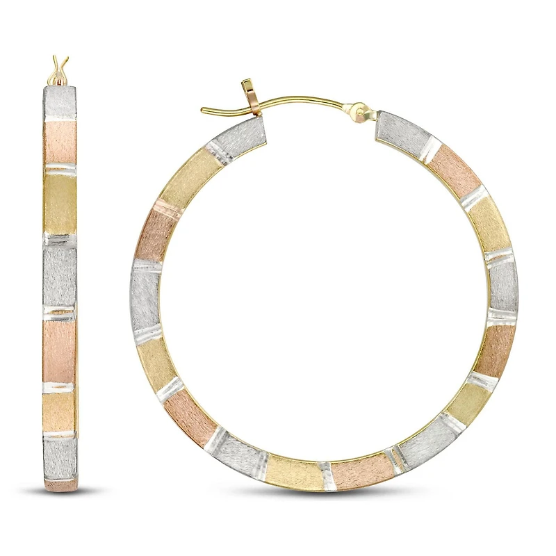 Sono Di Oro 10kt. Gold Over Silver Earrings