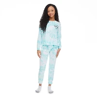 Justice Girls' Cuffed Pajamas 2-Piece Set