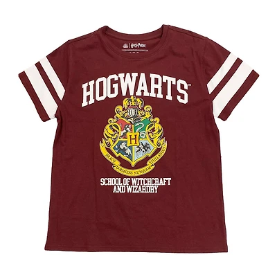 Harry Potter T-shirt à manches courtes Poudlard pour femme