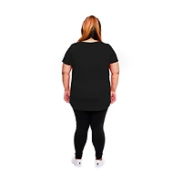 T-shirt à manches courtes avec logo Bratz Plus pour femmes