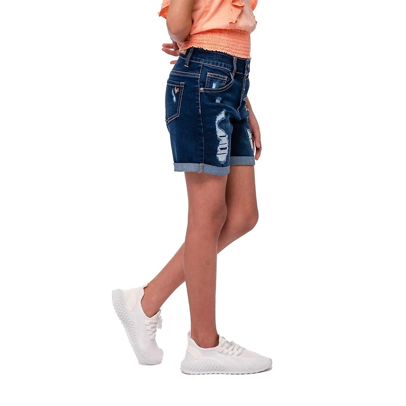 Short en jean déchiré Justice pour fille
