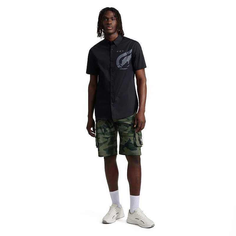 Ecko UNLTD chemise tissée à manches courtes pour hommes