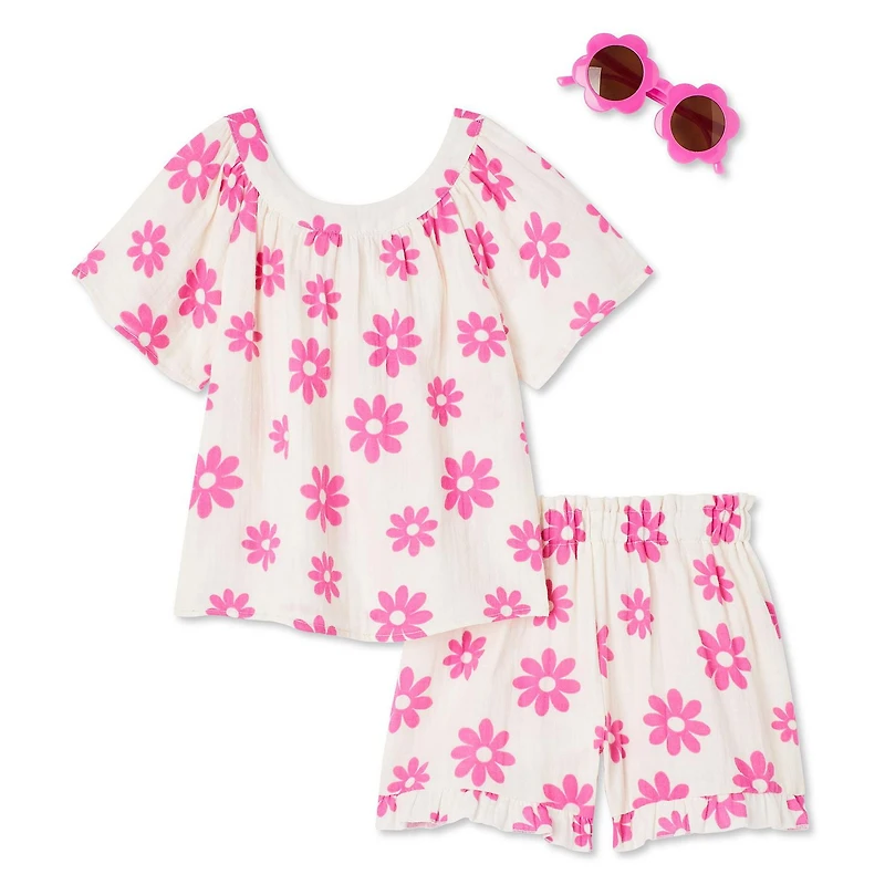 George Toddler Girls' Short 3-Piece Set
