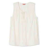 Iyla Plus Women's Tassel Tank