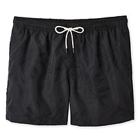 George Men's Embroidered Swim Short
