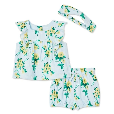 George Baby Girls' Short 3-Piece Set