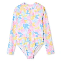 George Girls' Long-Sleeve One Piece Rashguard
