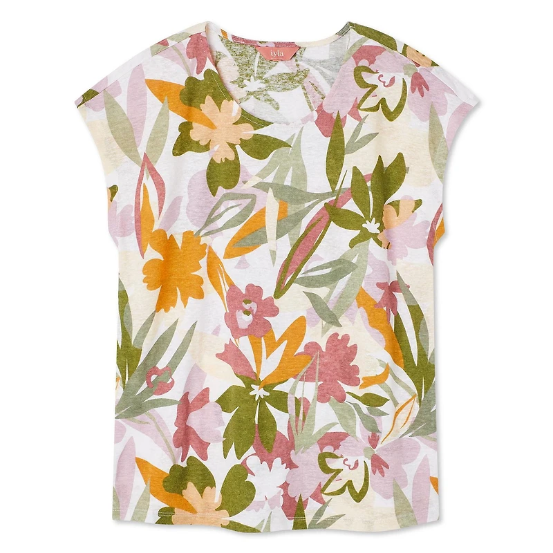 Iyla Women's Linen Tee