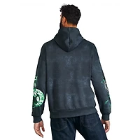 Haut à capuchon de la maison Serpentard Harry Potter pour hommes