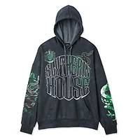 Haut à capuchon de la maison Serpentard Harry Potter pour hommes