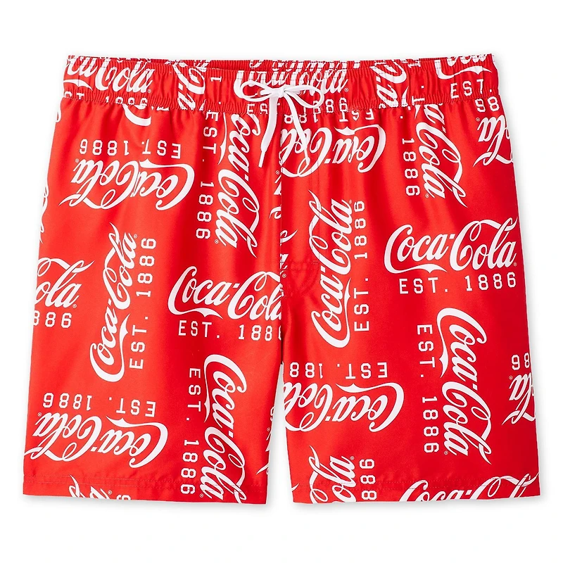 Short de bain Coca-Cola pour hommes