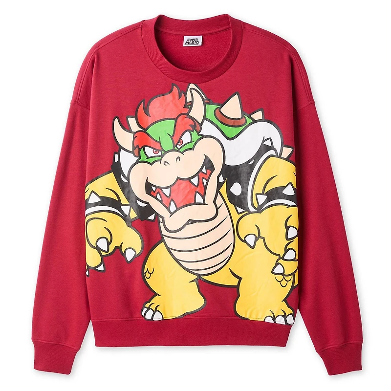 Coton ouaté surdimensionné Bowser Super Mario pour hommes