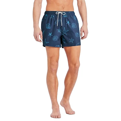 Short de bain volley imprimé George pour hommes