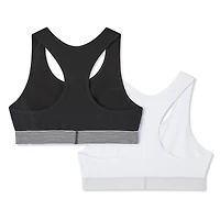 George Girls' Racerback Bras 2-Pack, Sizes S-XL