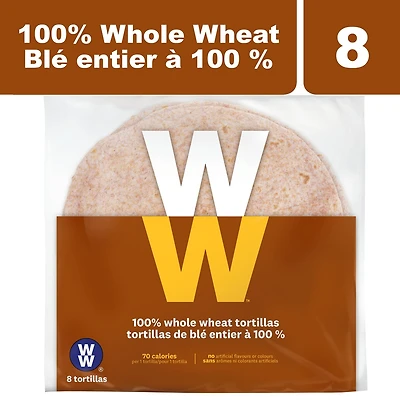 Tortillas de blé entier à 100 % WW™