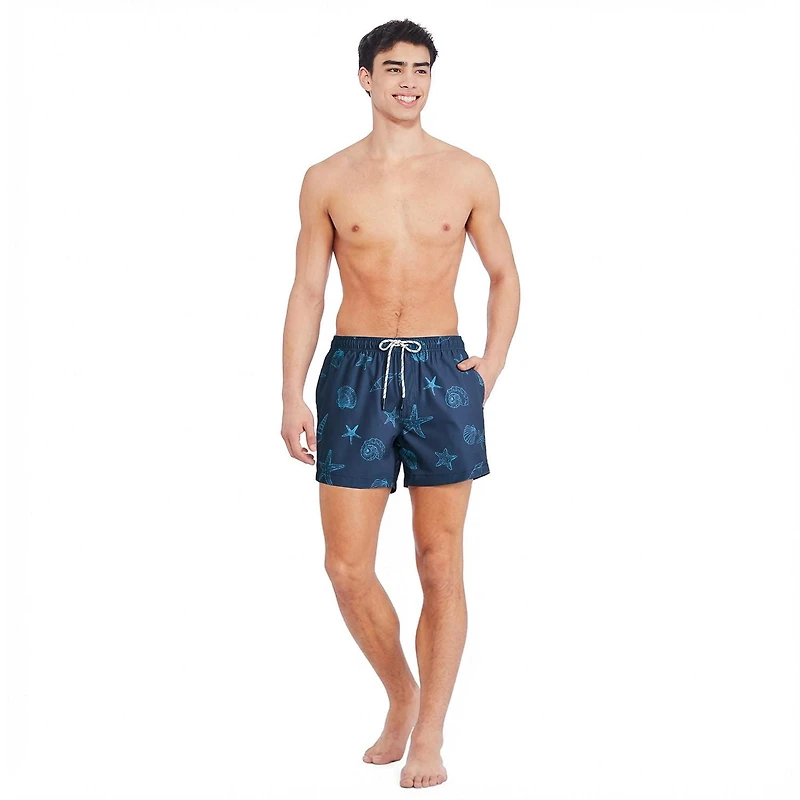 George Men's Printed Volley Swim Short