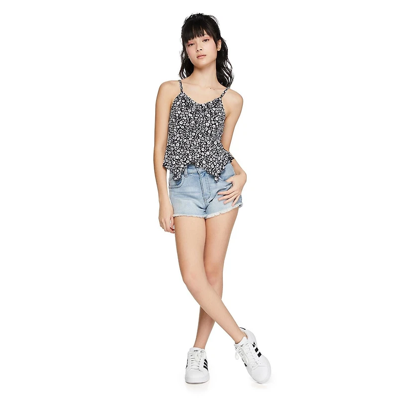 Camisole avec volants et ourlet mouchoir My Sister’s Closet pour filles